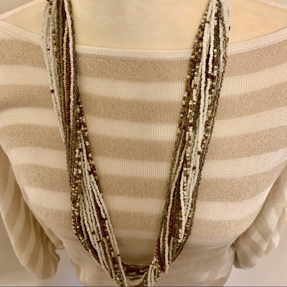 🌺WHBM M super comfy shiny sweater flawless🌺 - Picture 6 of 7